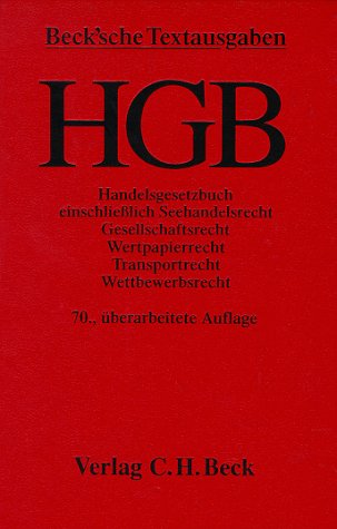 Handelsgesetzbuch ( HGB) Law