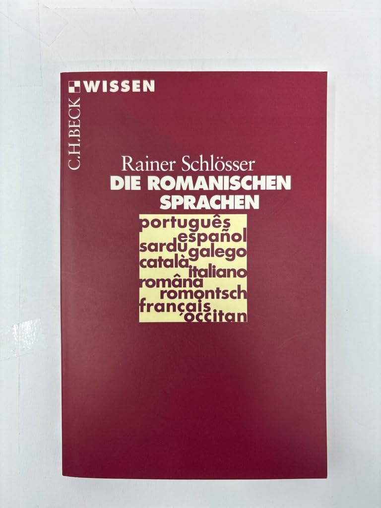 Die romanischen Sprachen (Beck'sche Reihe) Film, Art & Culture