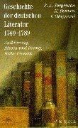 Aufklärung, Sturm und Drang, Frühe Klassik 1740-1789 Contemporary literature