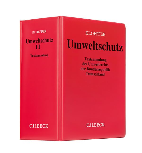 Umweltschutz (mit Fortsetzungsnotierung). Inkl. 73. Ergänzungslieferung Law