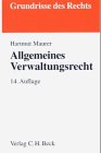 Allgemeines Verwaltungsrecht (Grundrisse des Rechts) Law