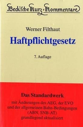 Beck'sche Kurzkommentare, Bd.39, Haftpflichtgesetz, Kommentar Law