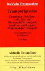 Transportgesetze: Deutsche Gesetze, internationale Übereinkommen und Geschäftsbedingungen des Gütertransportrechts, Rechtsstand: 20000415: Deutsche ... und Sachverzeichnis (Beck'sche Textausgaben) Law