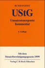 Umsatzsteuergesetz (UStG) (Gelbe Erläuterungsbücher) Law