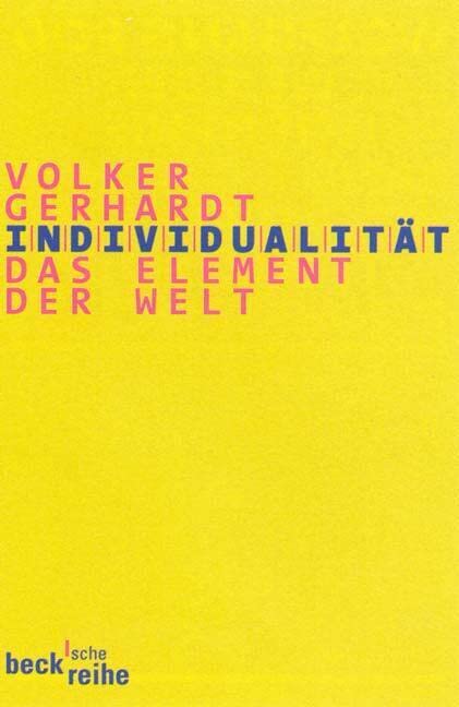 Individualität Philosophy