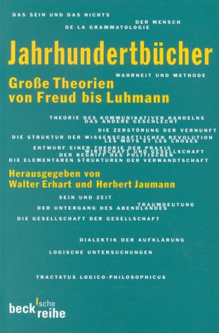 Jahrhundertbücher: Große Theorien von Freud bis Luhmann: Grosse Theorien von Freud bis Luhmann (Beck'sche Reihe) Contemporary literature
