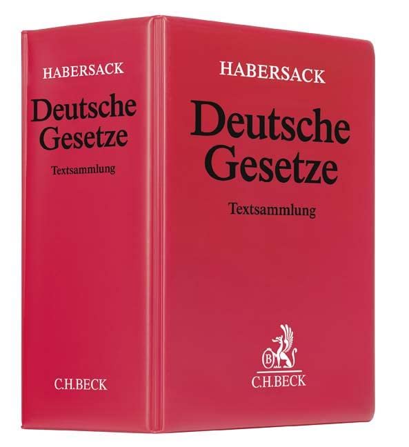Deutsche Gesetze (mit Fortsetzungsnotierung). Inkl. 203. Ergänzungslieferung (Mindestlaufzeit 12 Monate) Law