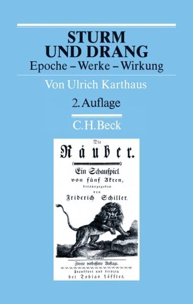 Sturm und Drang: Epoche - Werke - Wirkung (Arbeitsbücher zur Literaturgeschichte) Social Sciences