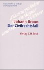 Der Zivilrechtsfall (Klausurenlehre für Anfänger und Fortgeschrittene) Law