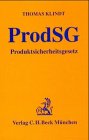 Produktsicherheitsgesetz: Rechtsstand: 20001001 (Gelbe Erläuterungsbücher) Law