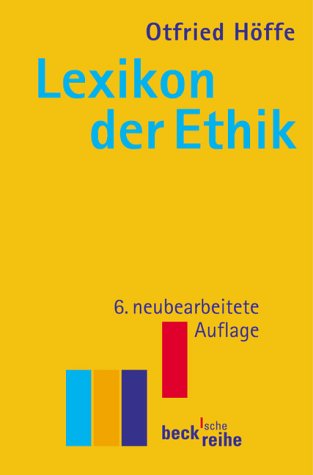 Lexikon der Ethik (Beck'sche Reihe) Philosophy Books
