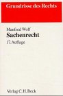 Sachenrecht (Grundrisse des Rechts) Law