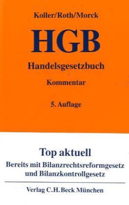 Handelsgesetzbuch (HGB): Kommentar (Gelbe Erläuterungsbücher) Law