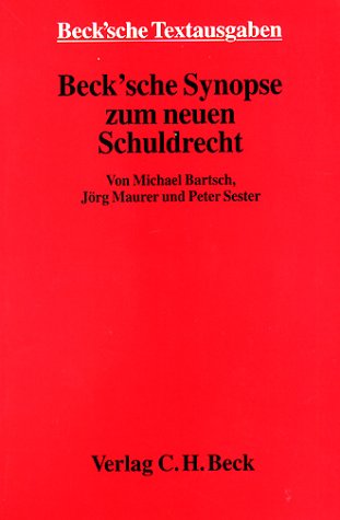 Beck'sche Synopse zum neuen Schuldrecht Law