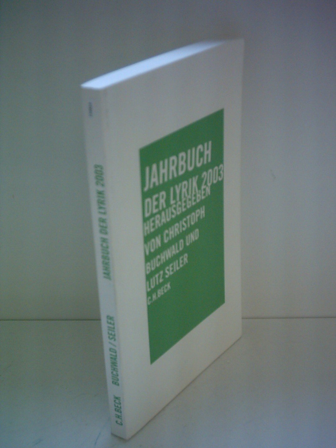 Product Image: Jahrbuch der Lyrik 2003