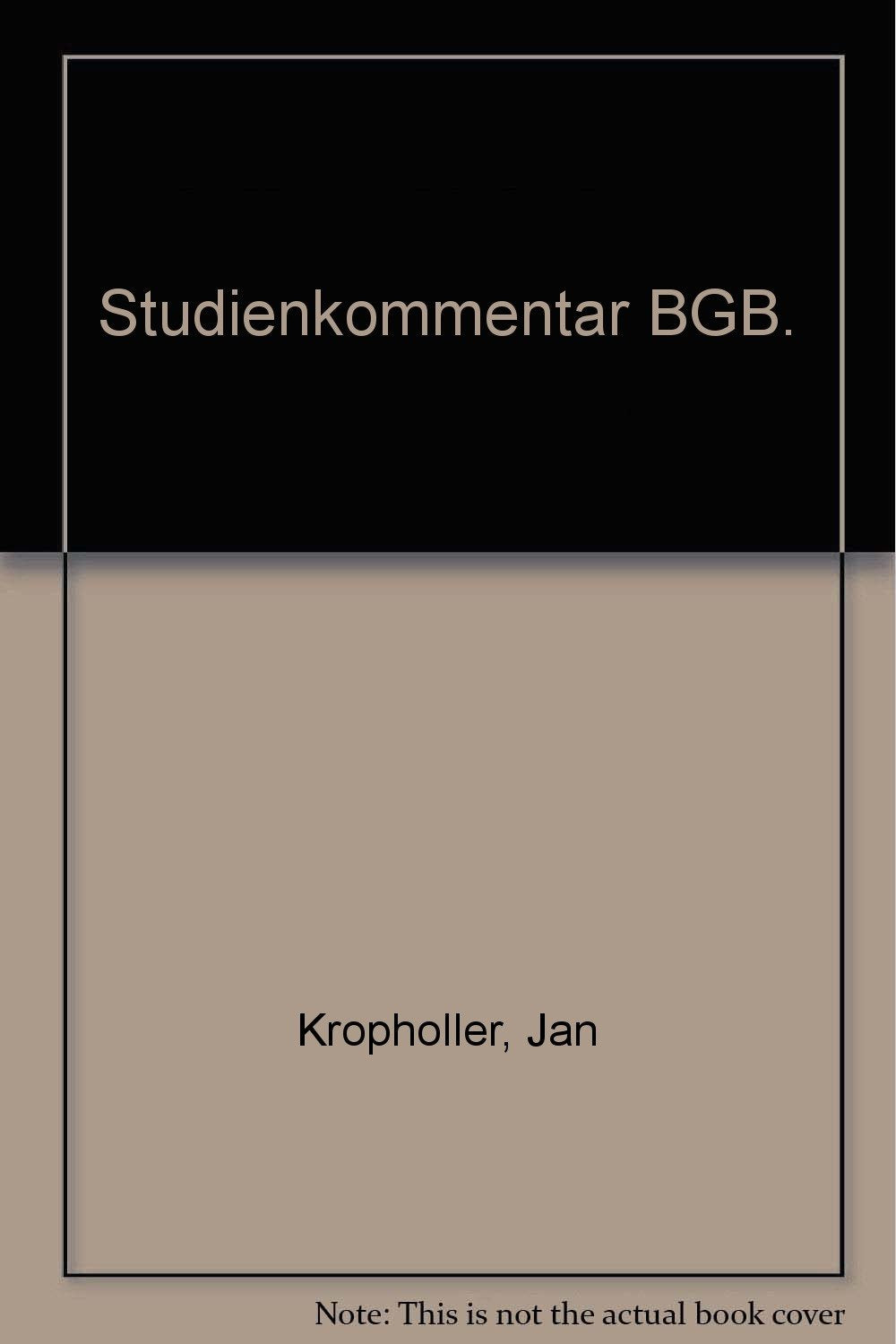 Studienkommentar BGB Law