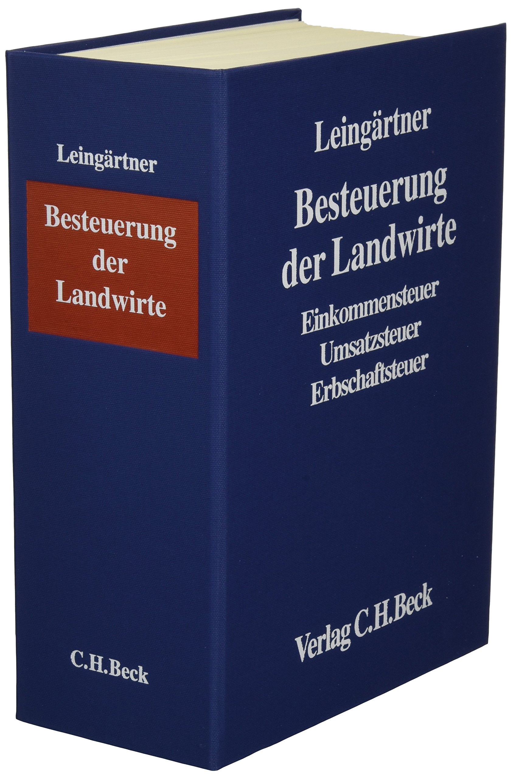 Besteuerung der Landwirte (ohne Fortsetzungsnotierung). Inkl. 38. Ergänzungslieferung: Einkommenssteuer, Umsatzsteuer. Handbuch der Besteuerung der Land- und Forstwirtschaft Law