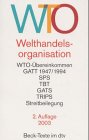 WTO - Welthandelsorganisation Books