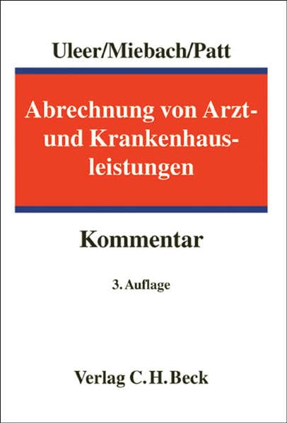 Abrechnung von Arzt- und Krankenhausleistungen Medicine