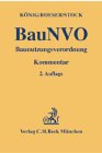 Baunutzungsverordnung (Gelbe Erläuterungsbücher) Law