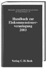 Handbuch zur Einkommensteuerveranlagung 2003 (Schriften des Deutschen wissenschaftlichen Steuerinstituts der Steuerberater e.V.) Law