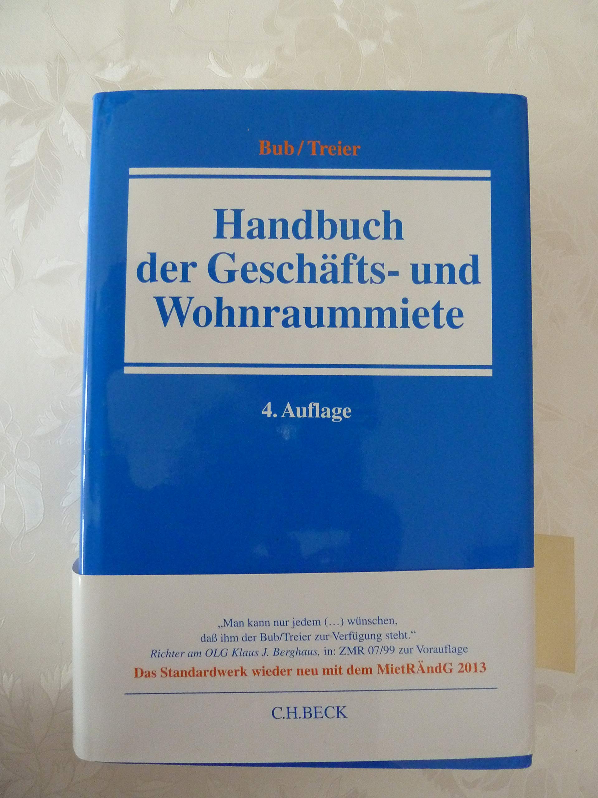 Product Image: Handbuch der Geschäfts- und Wohnraummiete