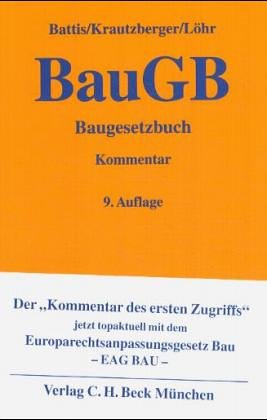 Baugesetzbuch (Gelbe Erläuterungsbücher) Law