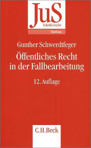 Öffentliches Recht in der Fallbearbeitung book