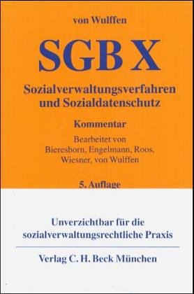 SGB X: Sozialverwaltungsverfahren und Sozialdatenschutz (Gelbe Erläuterungsbücher) Books