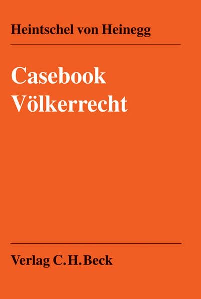 Casebook Völkerrecht Law