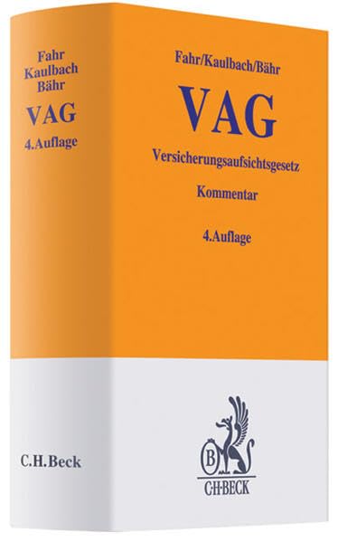 Versicherungsaufsichtsgesetz: mit Finanzdienstleistungsaufsichtsgesetz (FinDAG) (Gelbe Erläuterungsbücher) Law