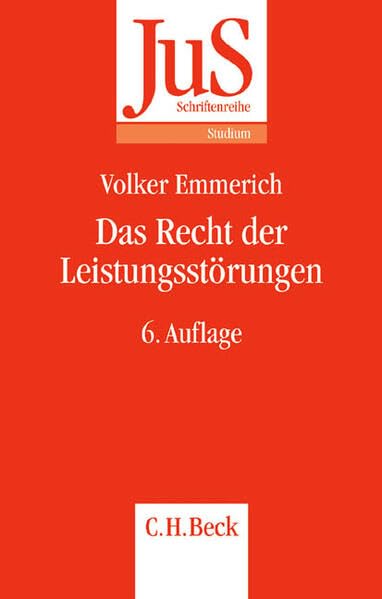 Das Recht der Leistungsstörungen Law