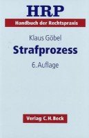 Strafprozess (Handbuch der Rechtspraxis: HRP, Band 8) Law