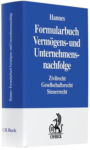 Formularbuch Vermögens- und Unternehmensnachfolge book
