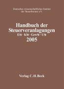Handbuch der Steuerveranlagungen 2005: Einkommensteuer, Körperschaftsteuer, Gewerbesteuer, Umsatzsteuer (Schriften des Deutschen wissenschaftlichen Steuerinstituts der Steuerberater e.V.) Law