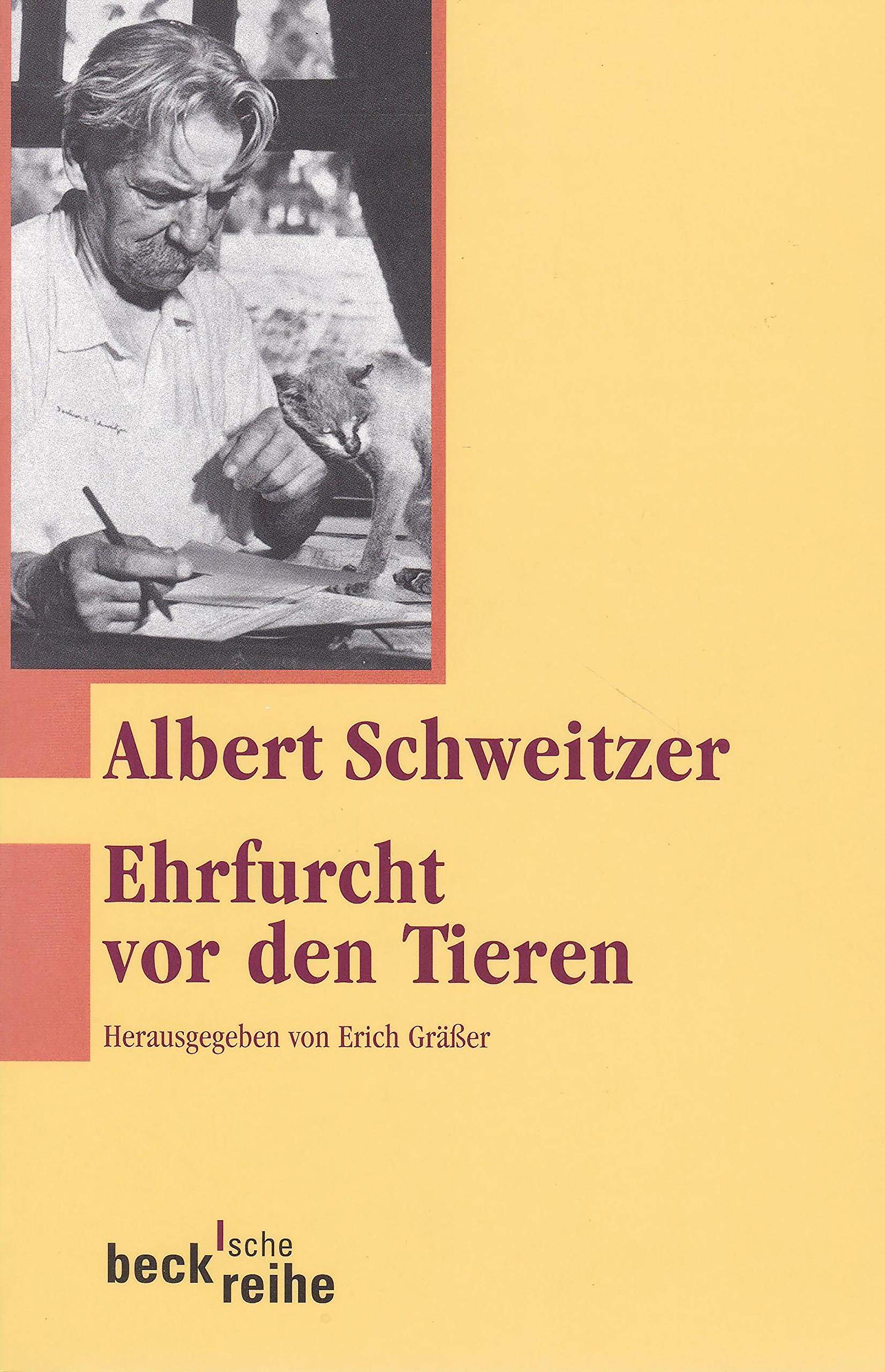 Ehrfurcht vor den Tieren (Beck'sche Reihe) Philosophy Books