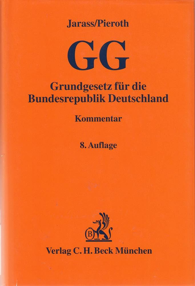 Grundgesetz für die Bundesrepublik Deutschland (Gelbe Erläuterungsbücher) Law