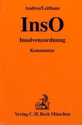 Insolvenzordnung (Gelbe Erläuterungsbücher) Law