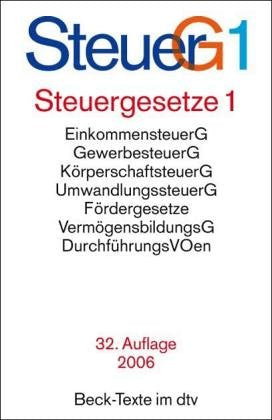 Steuergesetze 1 Books