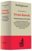 Privates Baurecht: Kommentar zu §§ 631 ff. BGB samt Kurzkommentierung zur VOB/B (Beck'sche Kurz-Kommentare, Band 60) Law