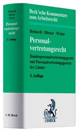 Personalvertretungsrecht: Bundespersonalvertretungsgesetz und Personalvertretungsgesetze der Länder book