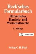 Beck'sches Formularbuch Bürgerliches, Handels- und Wirtschaftsrecht Law