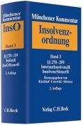 Münchener Kommentar zur Insolvenzordnung Bd. 3: §§ 270-359, Internationales Insolvenzrecht, Insolvenzsteuerrecht, Sachverzeichnis für die Bände 1-3 Law