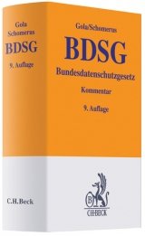 BDSG. Bundesdatenschutzgesetz (Gelbe Erläuterungsbücher) Law