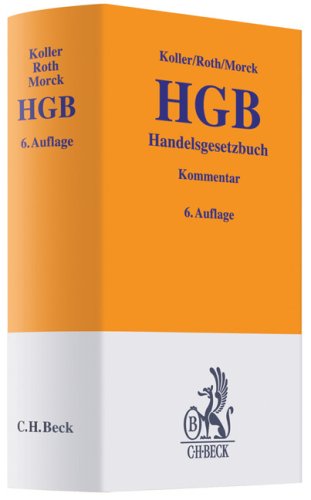 Handelsgesetzbuch (Gelbe Erläuterungsbücher) Law