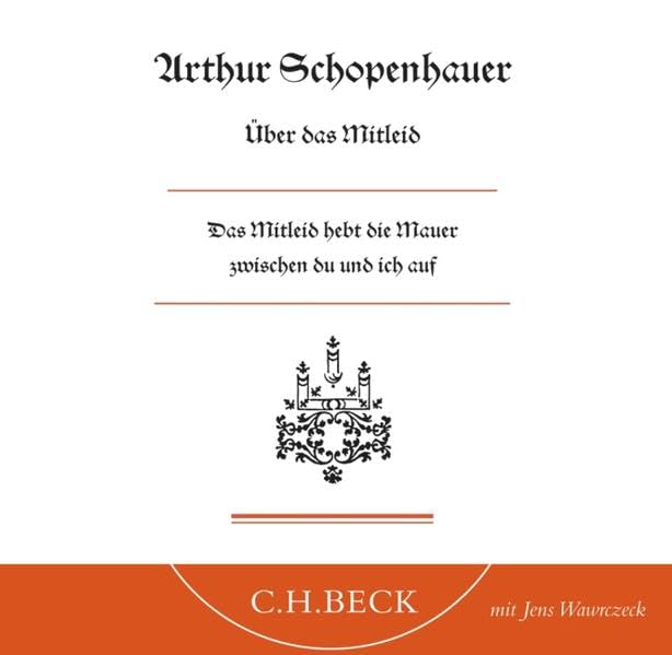 Über das Mitleid: Hörbuch. Doppel-CD Philosophy Books