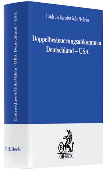 DBA Deutschland / USA Doppelbesteuerungsabkommen (Beck'sche Steuerkommentare) Law
