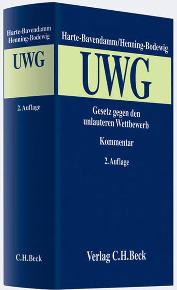 Gesetz gegen den unlauteren Wettbewerb: Mit Preisangabenverordnung Law