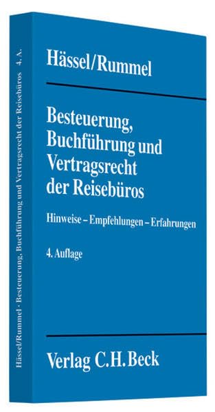 Besteuerung, Buchführung und Vertragsrecht der Reisebüros Law