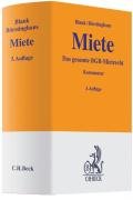 Miete: Kommentar (Gelbe Erläuterungsbücher) Law